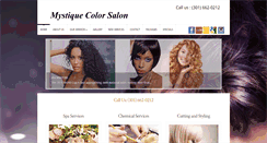 Desktop Screenshot of hairsalonfrederick.com